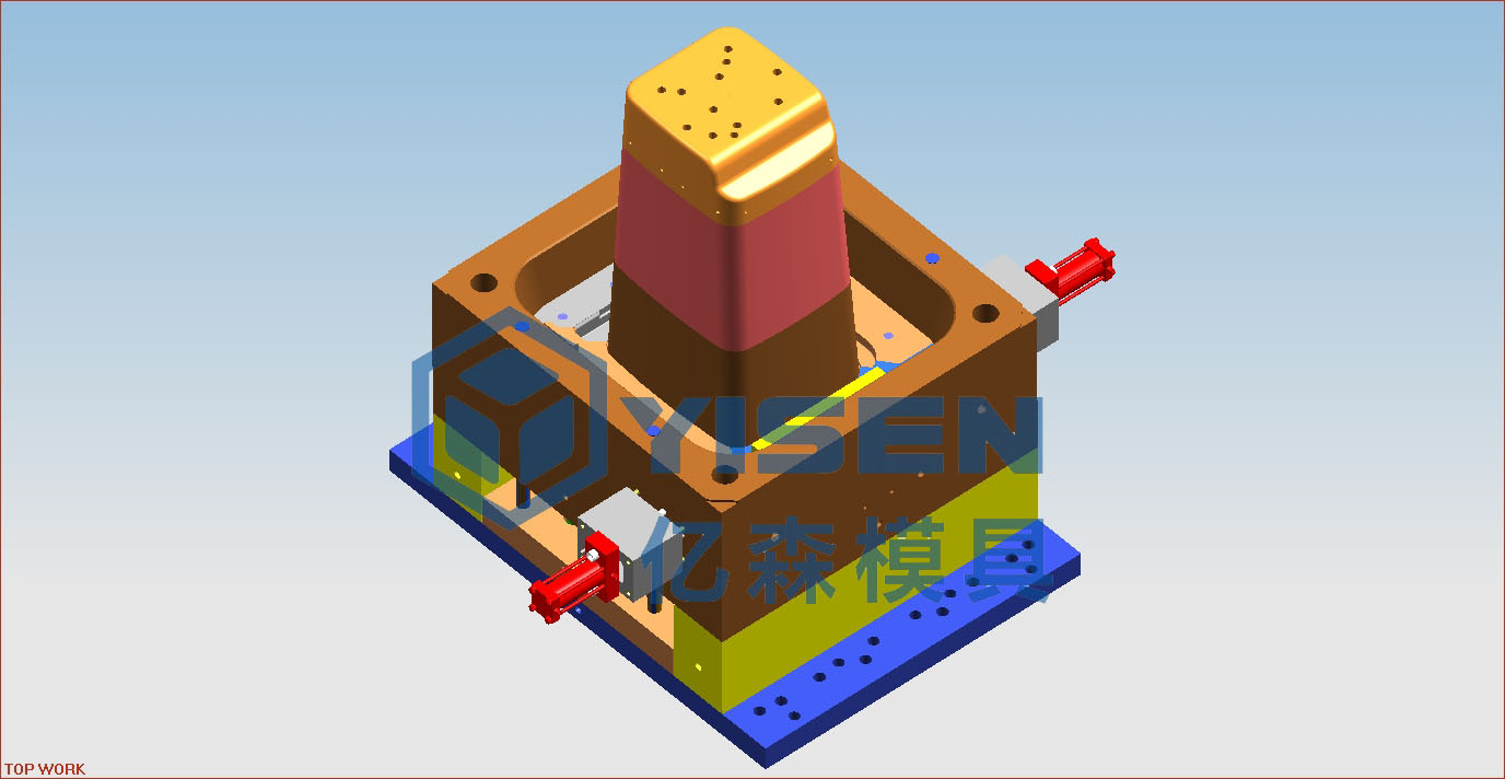 Plastic Dustbin Mould/Injection Mould/Plastic Transh Can Mould