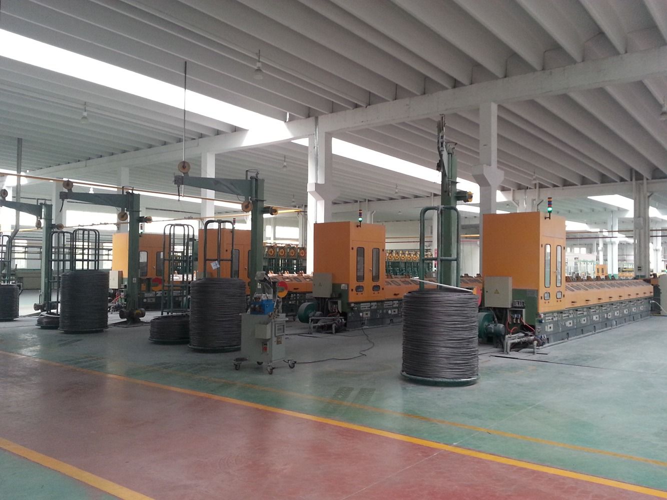 Straight Line Wire Drawing Machine