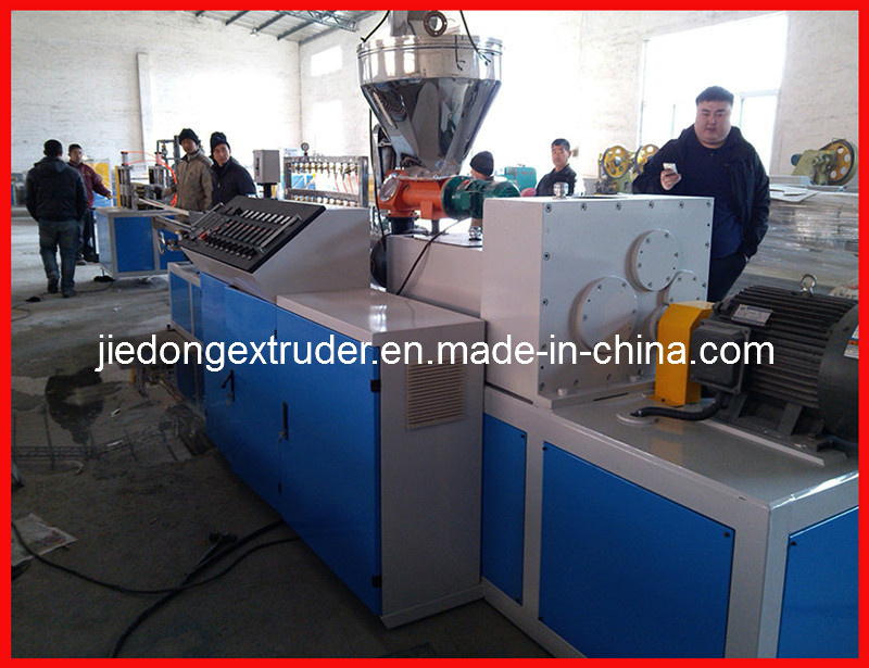 PVC Square Staff Extrusion Line (one mould four profile)