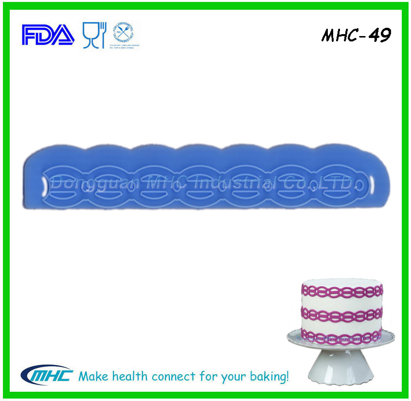 Silicone Cake Icing Mould for Cake Border Decorating