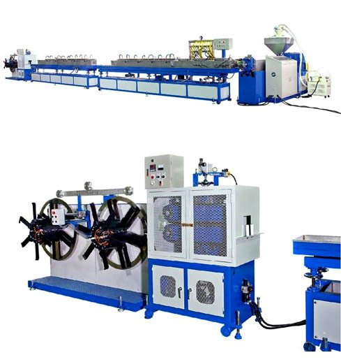 CE/SGS/ISO9001 PVC Soft & Rigid Rubber Co-Extrusion Line (SJ SERIES)