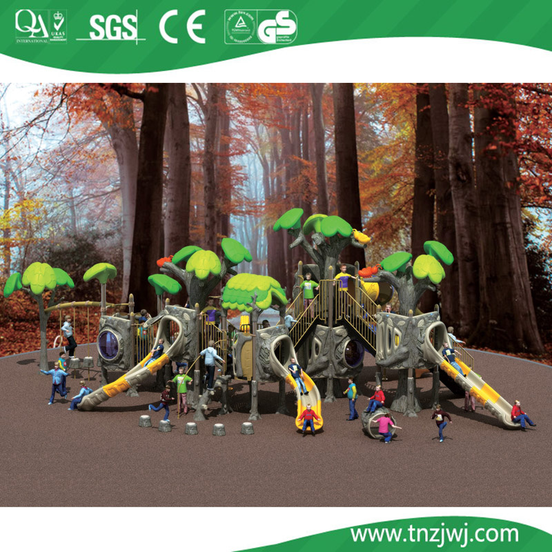 Commerical Kids Plastic Slide Outdoor Playground