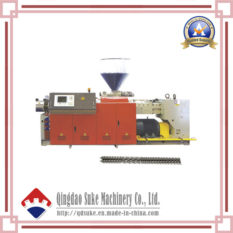 Conical Twin Screw Extruder Machine with CE Approved (SJSZ65/132)