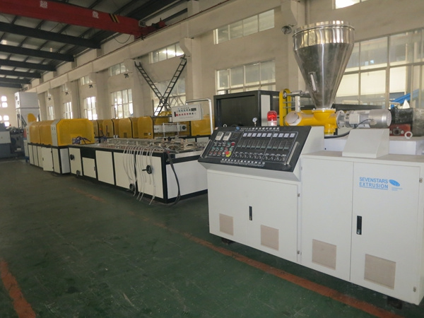 High Capacity PVC Window Profile Extrusion Line