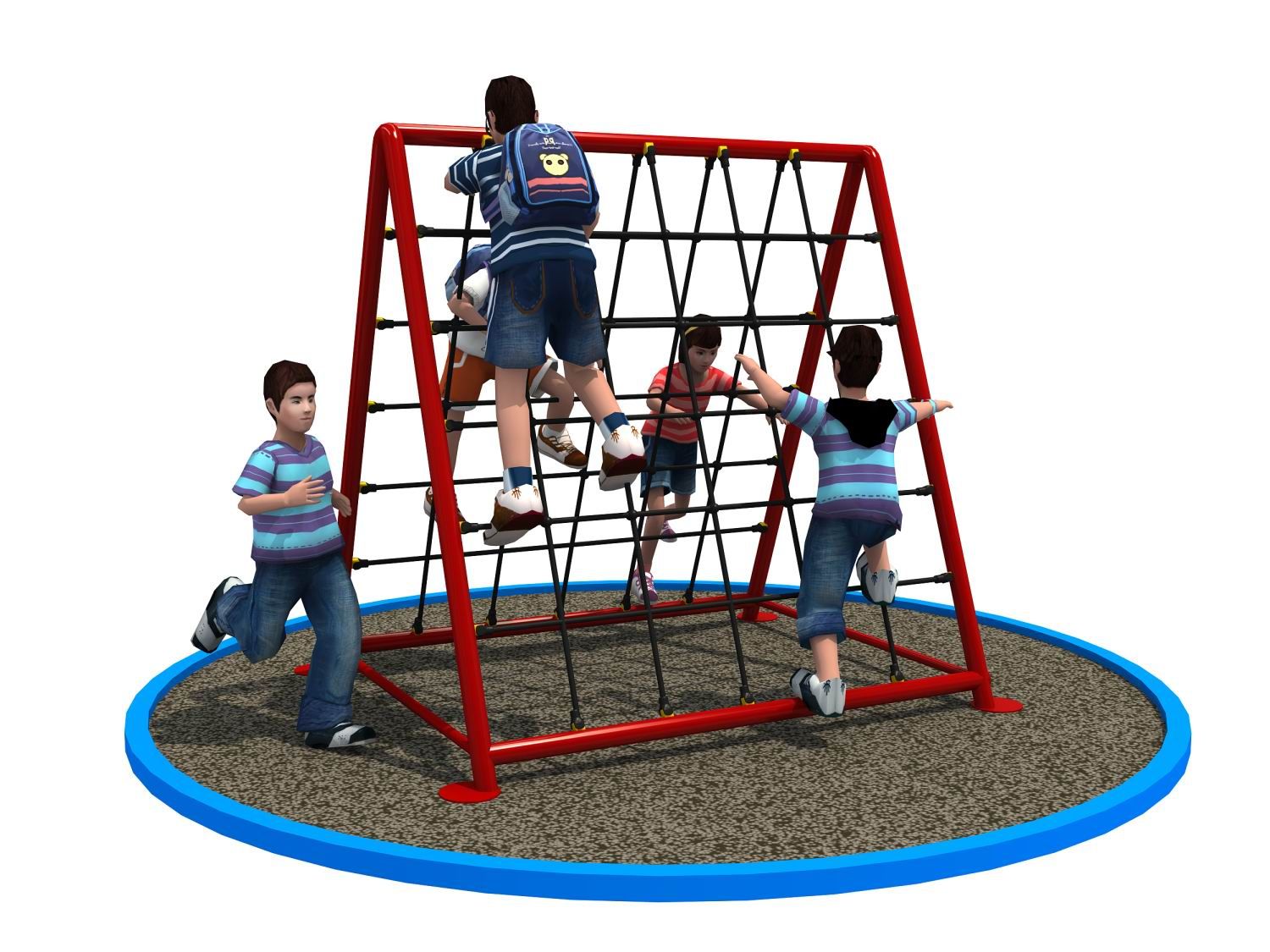 Triangle Kids Outdoor Training Gym Equipment HD14-133c