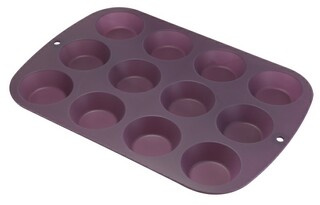 Silicone 12 Cup Bun Muffin Pan & Cake Mould &Bakeware FDA/LFGB (SY1323)