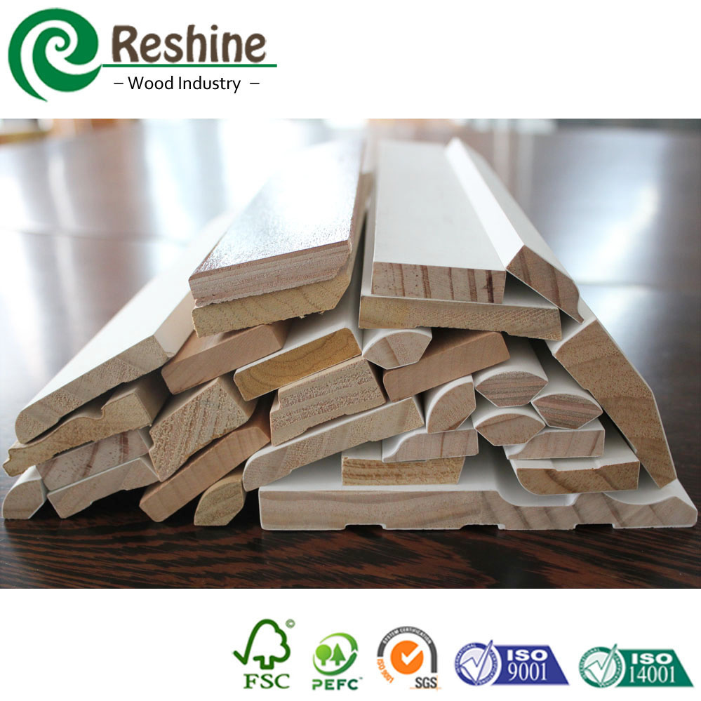 Decoration Fj Interior Wooden Timber Primed Moulding