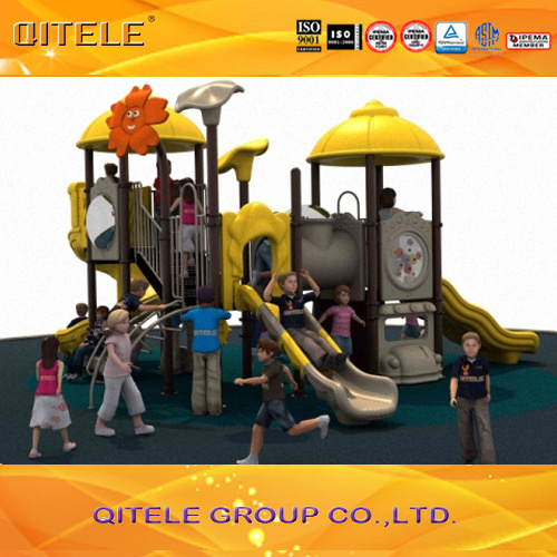 Veggie House Kids Outdoor Playground Equipment with Slide (2014SG-16001)