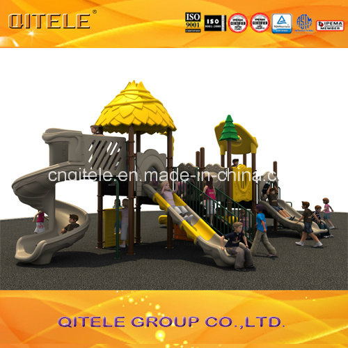 Natural II Series Outdoor Kids Playground Equipment with Slide (2015WPII-09001)