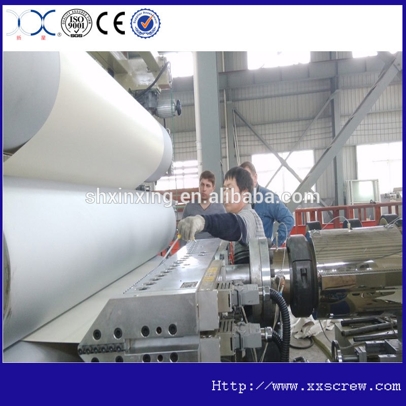 Plastic PVC Sheet Extrusion Machine