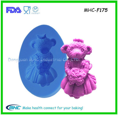 Silicone Fondant Mold for Wedding Cake Maker