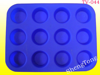 12cup Silicone Cake Mould (TV-044)