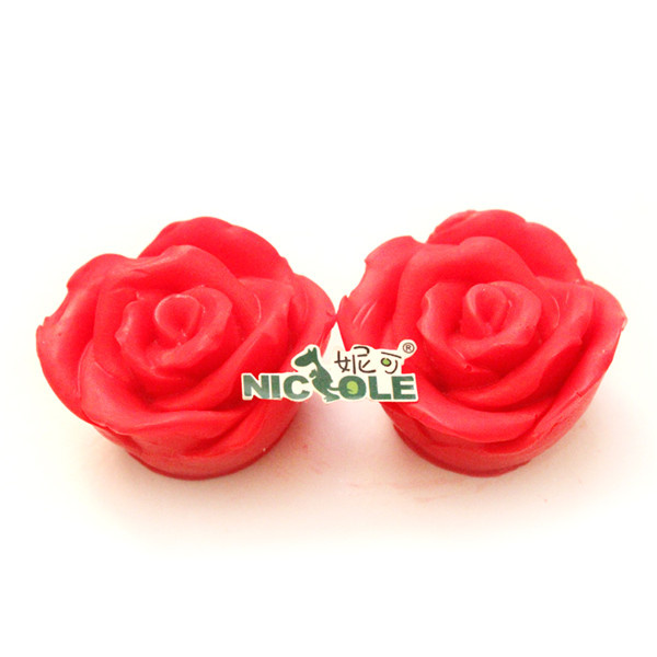 Nicole Flower Handmade Silicone Soap Molds R0075