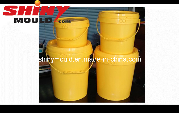 Round Plastic Panit Pail Bucket Mould