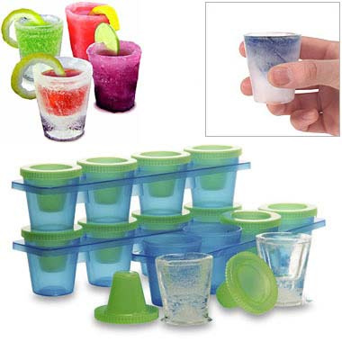 Plastic Ice Shot Glass Mold