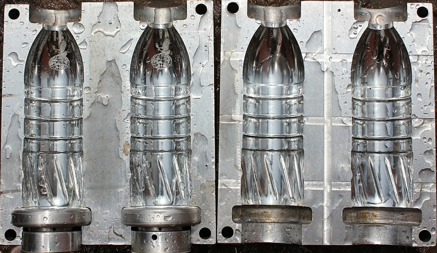 2 Cavity Pet Water Bottle Blowing Mould