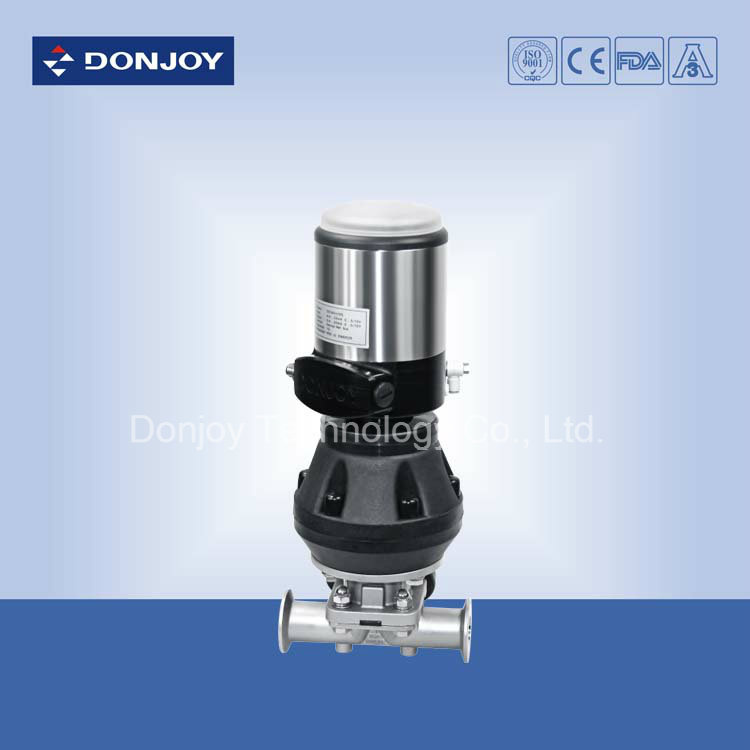 Sanitary Diaphragm Valve with Plastic Actuator