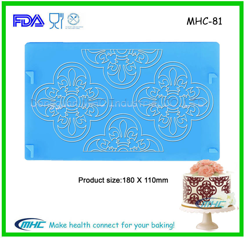Edible Fashion Hot Sell Silicone Decoration Mould