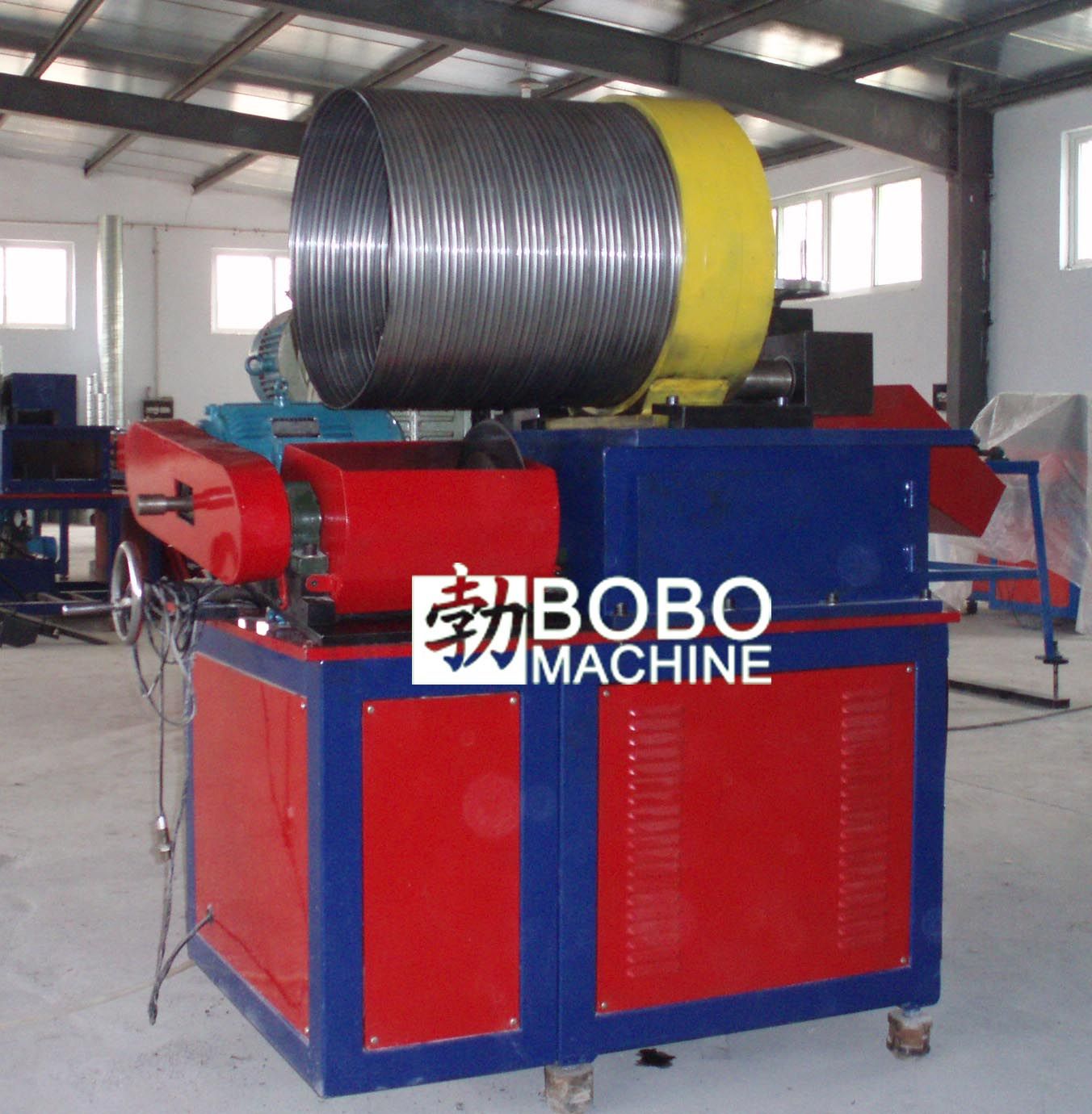 Spiral Corrugated Post Tension Pipe Making Machine