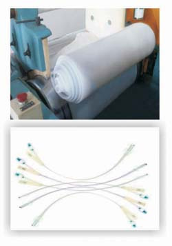 Solid Silicone Rubber for Medical Pipe in Extruding Mould