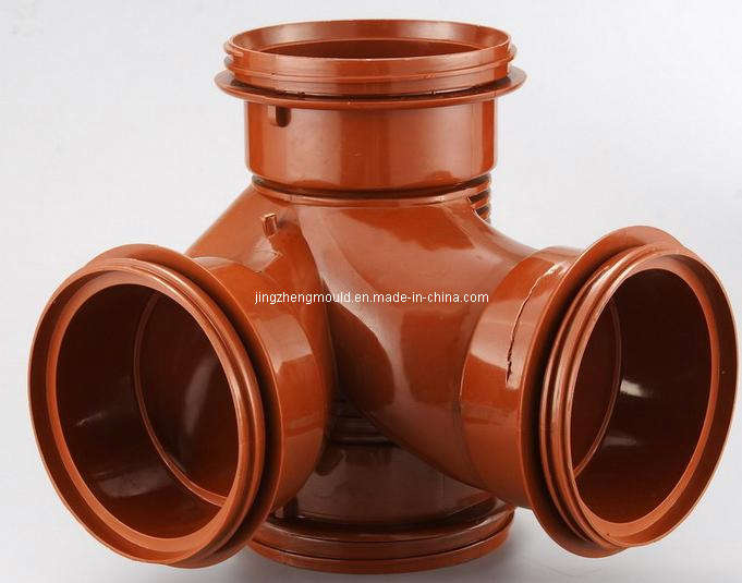 PVC Pipe Fitting 110mm Cross Mould (JZ-P-C-03-019-A)