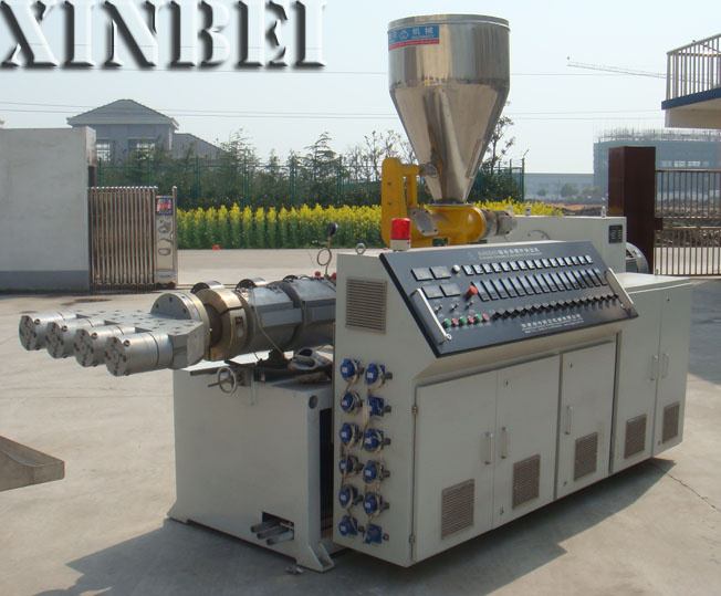 Four Axis PVC Pipe Board Profile Extrusion Machine