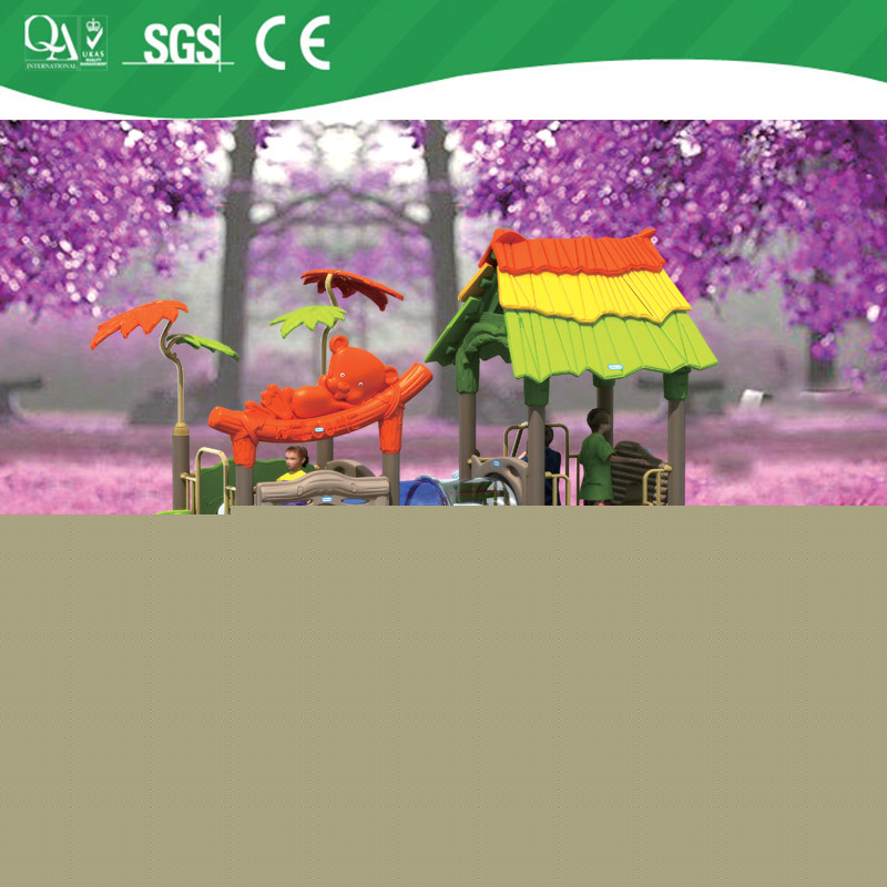 High Quality Funny Anti-Crack Children Plastic Playhouse and Slide