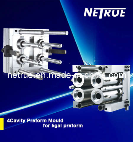 4 Cavity-5gal-Preform-Mould (NT402)