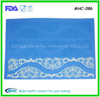 Cake Tool Silicone Lace Mat Cake Decoration Sugar Lace Mat