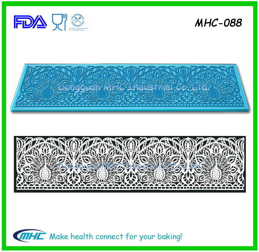3D Silicone Sugar Lace Mat Silicone Cake Bakeware Mold