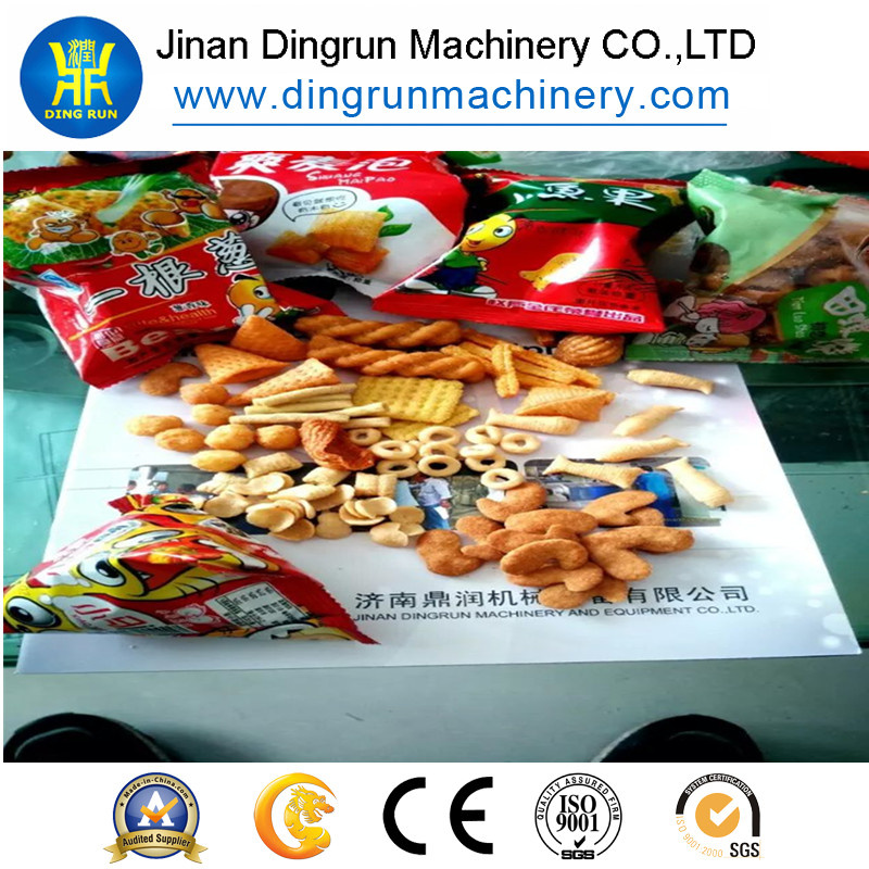 Twin Screw Corn Snacks Extruder Machine