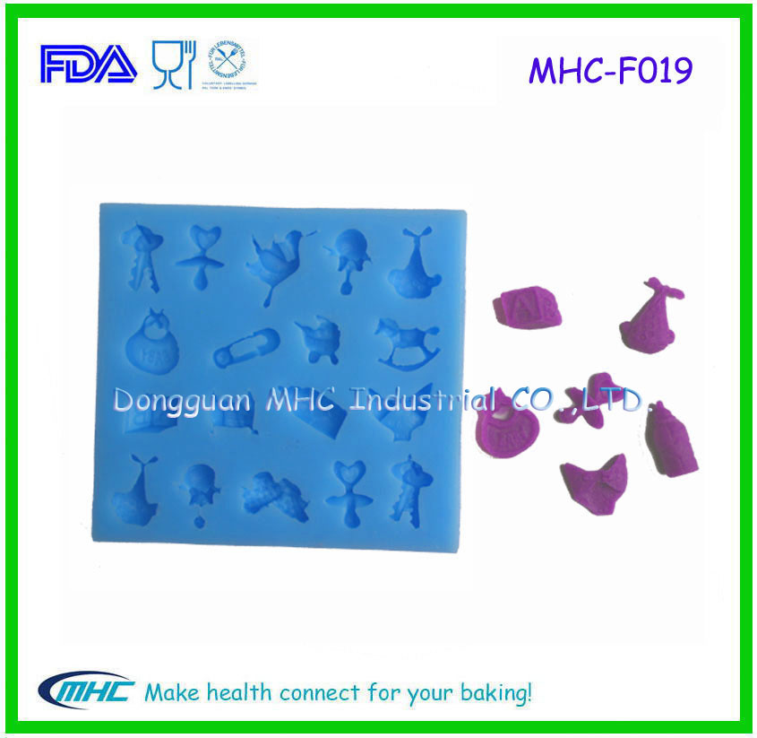 Baby Silicone Fondant Mould Silicone Cake Mould