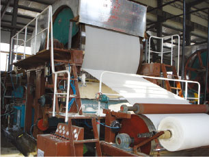 1760mm GM Toilet Paper Machine, 5t/D Capacity, Paper Recycling Machine