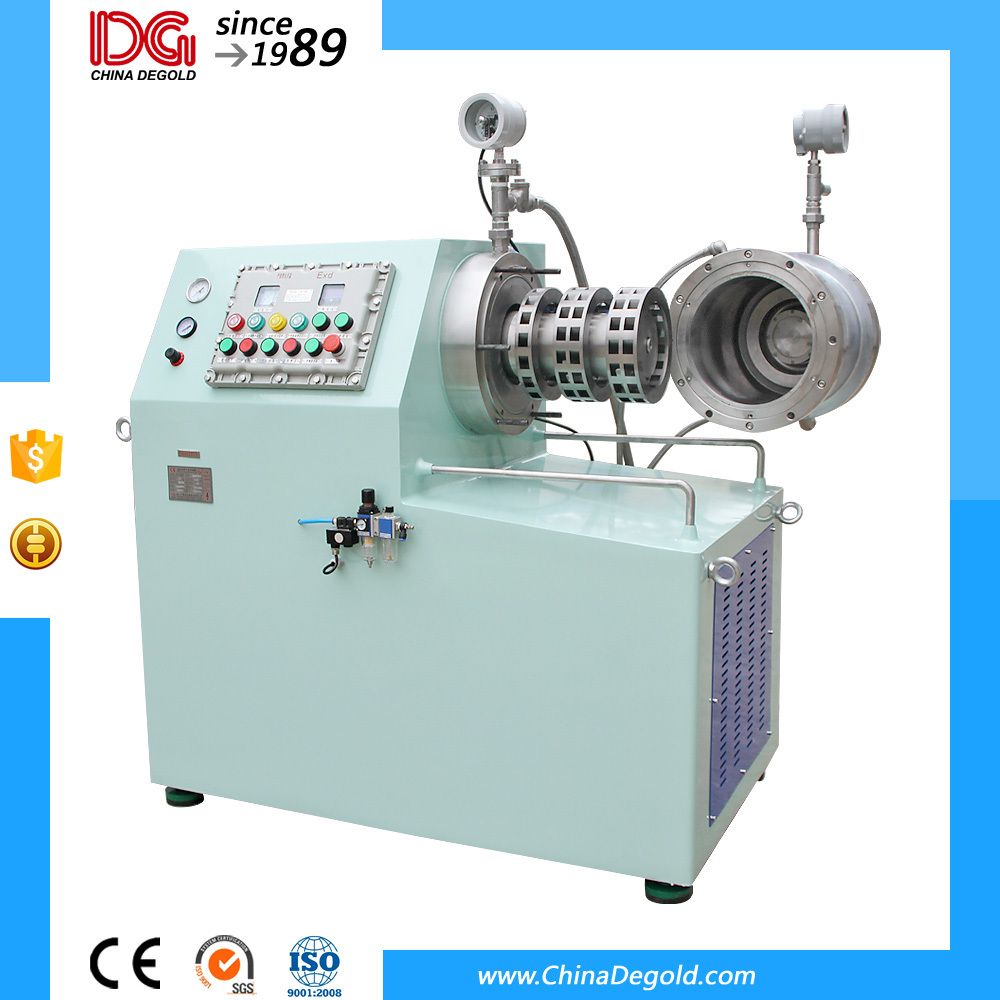 Nano Grinding Mill Machine Price Turbo Type Horizontal Bead Mill