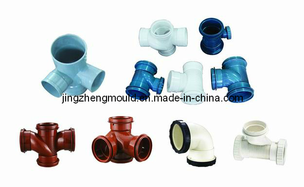 PVC Sewage Cross Mold/Mould (JZ-P-C-03-019)