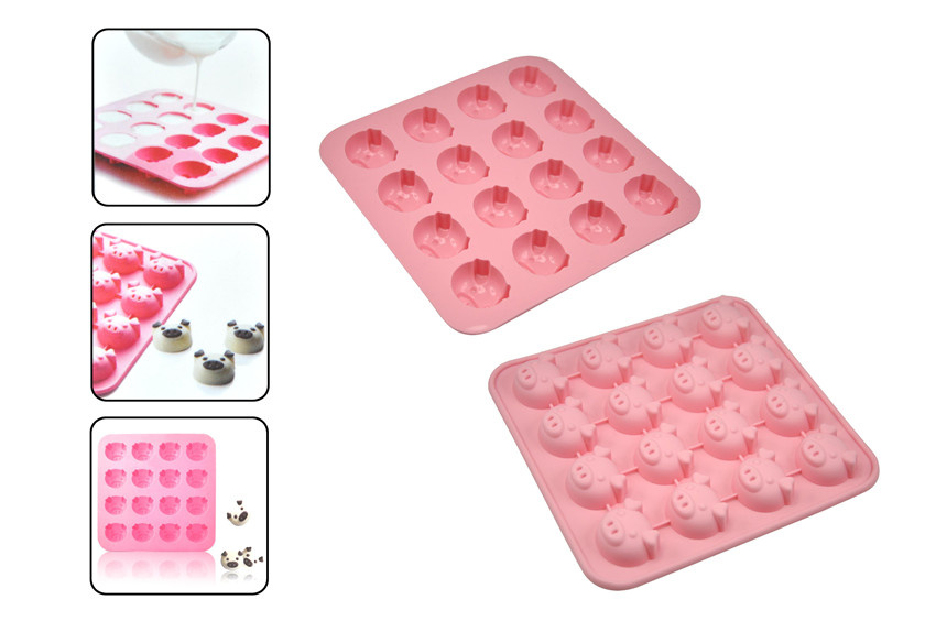 Cute Animal Shape Ice Cube Tray, Ice Mold, Chocolate Mold, Jelly Mold