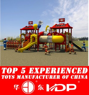 HD2013 Outdoor Fire Man Collection Kids Park Playground Slide (HD13-011A)