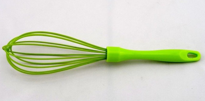 Useful Kitchenware Food Grade Silicone Egg Whisk