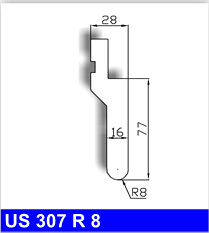 Amada Round Tool Press Brake Tooling