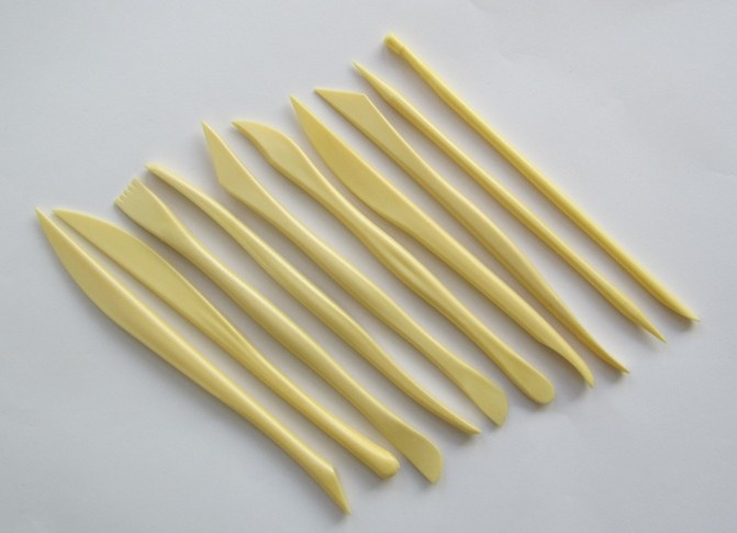 10 PCS Plastic (cake) Clay Tool