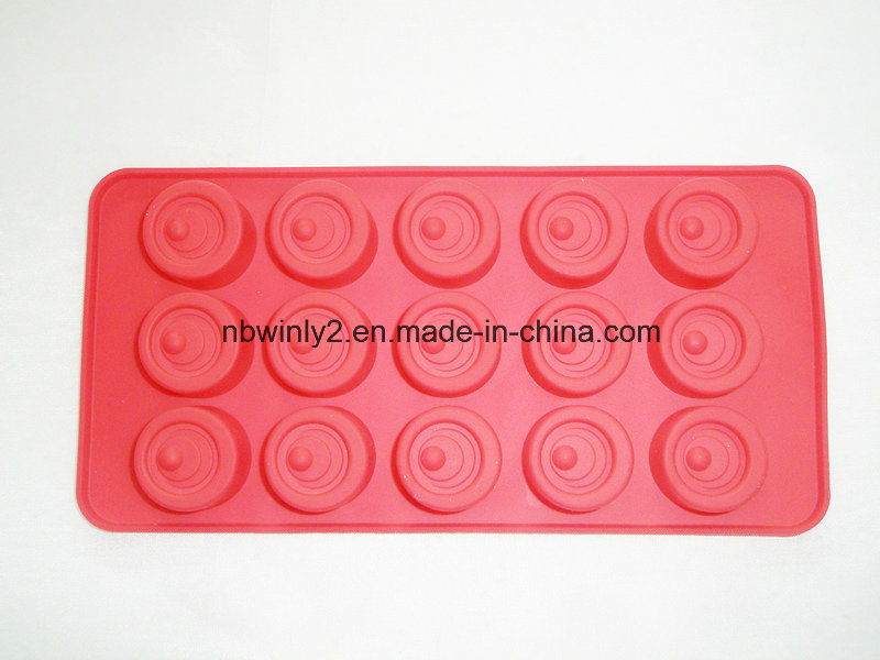 15 Holes Eye Silicone Chocolate (WLS1010)