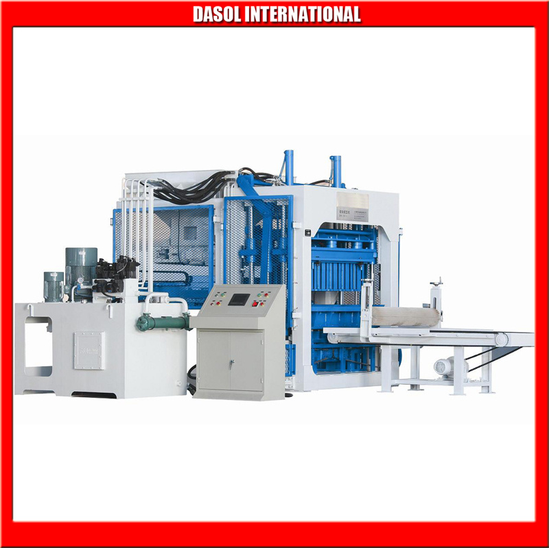 Qt8-15 Fully Automatic Concrete Block Machine