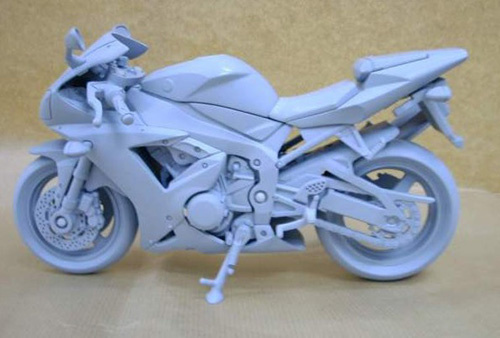 CNC Machining Simulation of Motorcycle Prototype