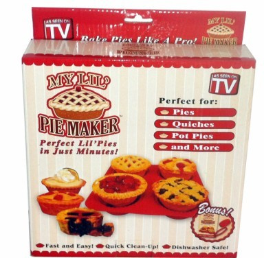 Pie Maker, Silicone Cake Mould/Bakeware, Hot Sall My Lil Pie Maker, My Lil Pie Maker, Perfect Lil Pie, Magic Pie Making Mould, Pie Mould (TV327)