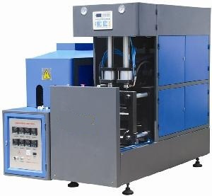 CE Approved Semiautomatic Blow Molding Machine / Pet Stretch Blowing Mould Machine