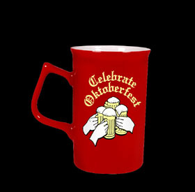 Chili Red Mug, 10oz Coffee Mug (HG1154)
