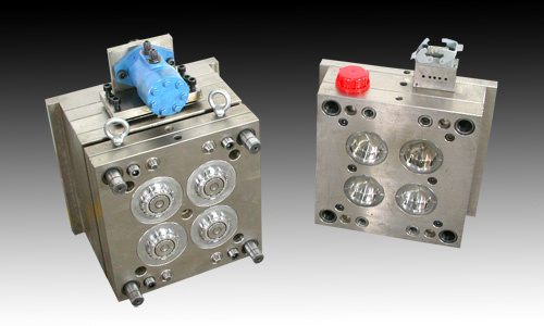 Jar Cap Mould with Hot Runner