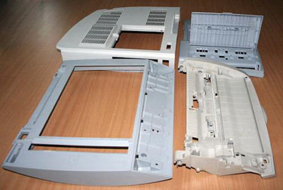 Injection Mold and Part, Plastic Mold Part