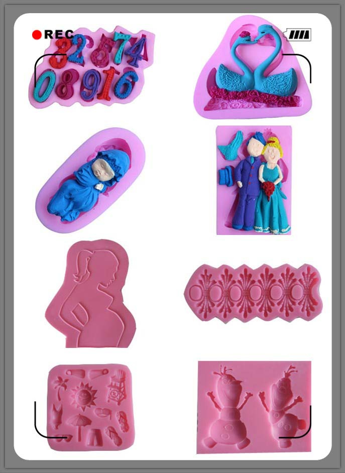 Sheep Fondant Silicone Mould