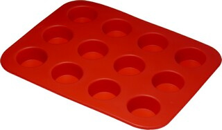 Silicone 12 Cup Muffin Pan & Cake Mould &Bakeware FDA/LFGB (SY1313)